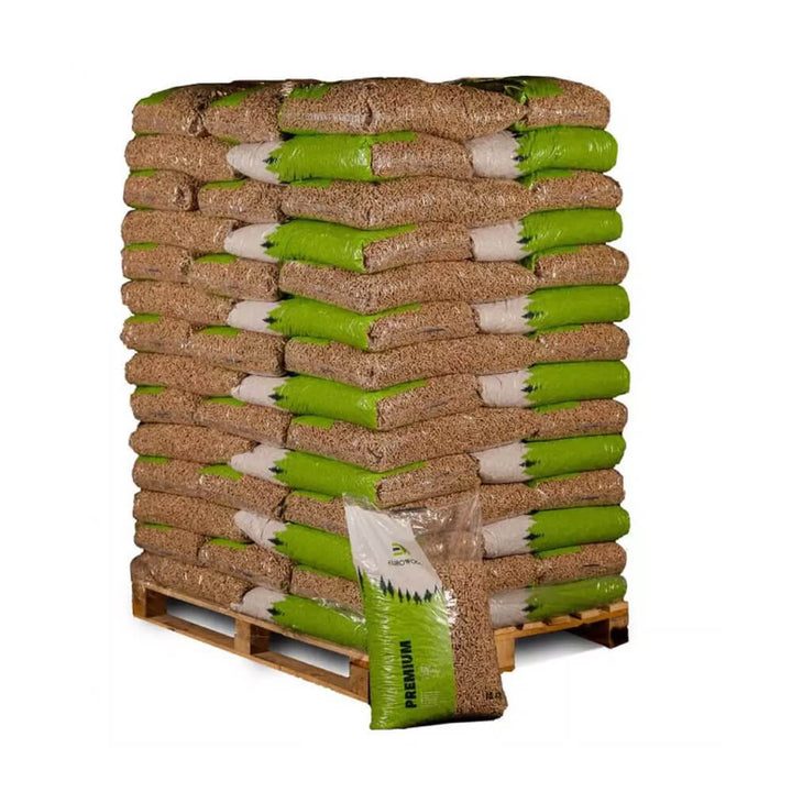 Granulés de bois de hêtre de 60sacs x 15kg
