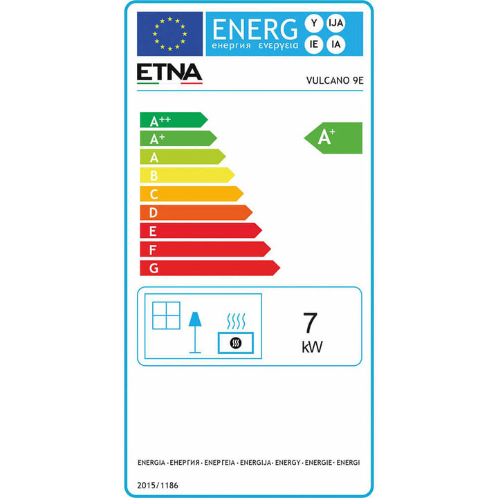 Poêle à granulés étanche Vulcano 9kW