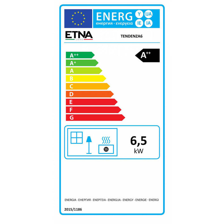 Poêle à granulés silencieux étanche Tendenza 6kW