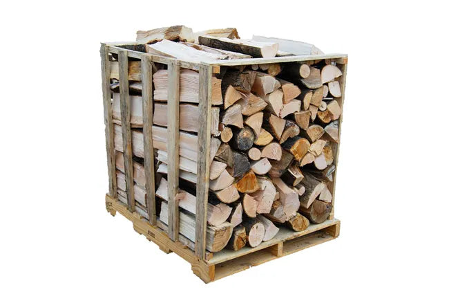 Bois bûches (Mélange Hêtre, Chêne) extra-sec pour chauffage haute performance 33 cm 1 Stères